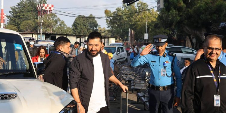 रास्वपा सभापति रवि लामिछाने तीनदिने भारत भ्रमणमा
