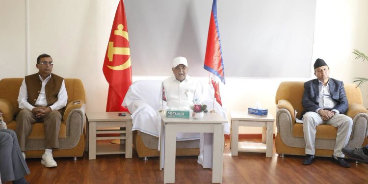 देशको संकट समाधान गर्न आन्दोलन आवश्यक छ : ओली