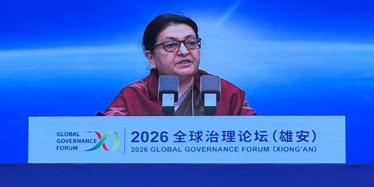 जलवायु जोखिम न्यूनीकरणका लागि अन्तर्राष्ट्रिय सहयोग आवश्यक : भण्डारी