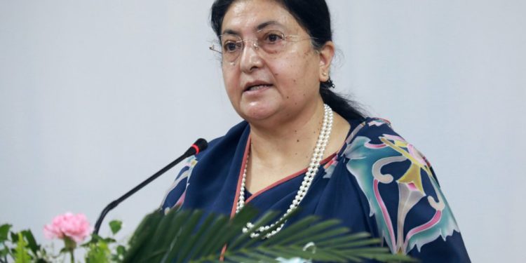चीनमा हुने ग्लोबल गभर्नेन्स फोरमलाई भण्डारीले सम्बोधन गर्ने
