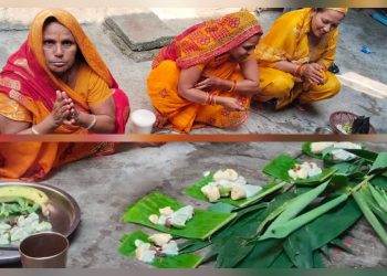 निराहार व्रत बसेर मनाइएको जितिया पर्व सम्पन्न