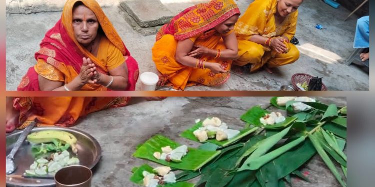 निराहार व्रत बसेर मनाइएको जितिया पर्व सम्पन्न