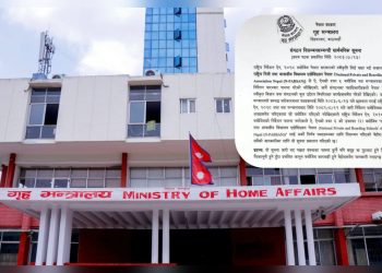गृह मन्त्रालयद्वारा एन-प्याब्सन निलम्बन