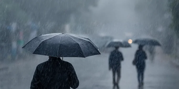 कात्तिक १२ देखि १४ गतेसम्म वर्षाको जोखिम