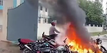 बाराको फेटामा झडप र आगजनीपछि कर्फ्यु लगाउने तयारी