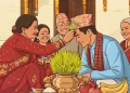 दसैँको टीका र जमरा लगाउने क्रम आज पनि जारी