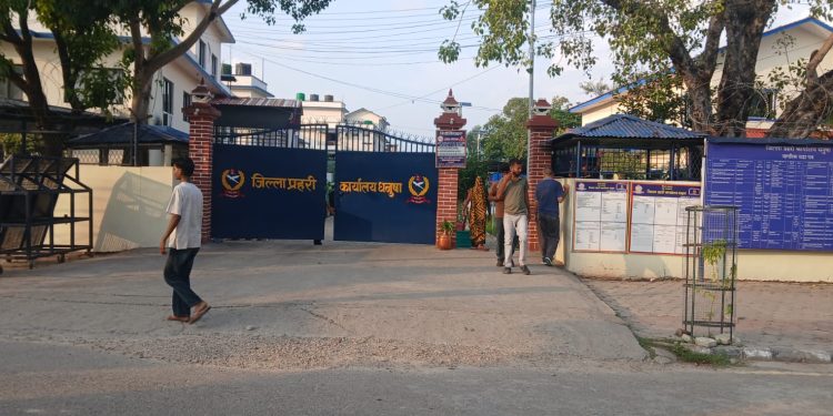 हतियार देखाएको आरोपमा दुई युवक पक्राउ