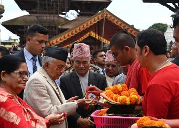 राष्ट्रपति पौडेलले बिहान १०:२६ बजे टीका ग्रहण गर्ने