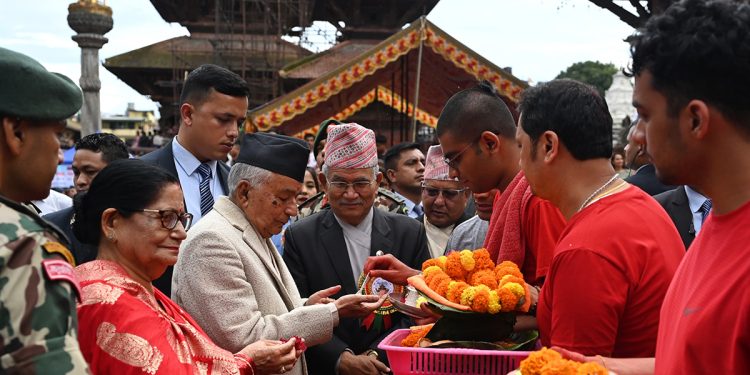 राष्ट्रपति पौडेलले बिहान १०:२६ बजे टीका ग्रहण गर्ने